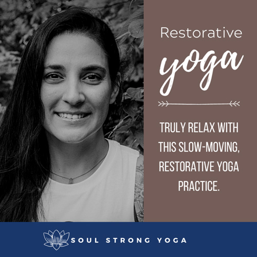 restorative yoga flow video rental
