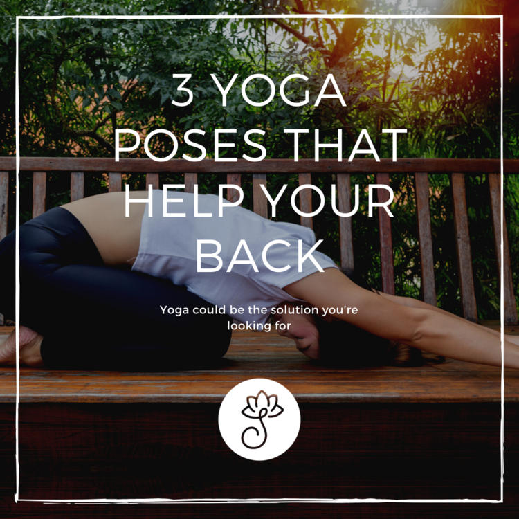 yoga poses help back