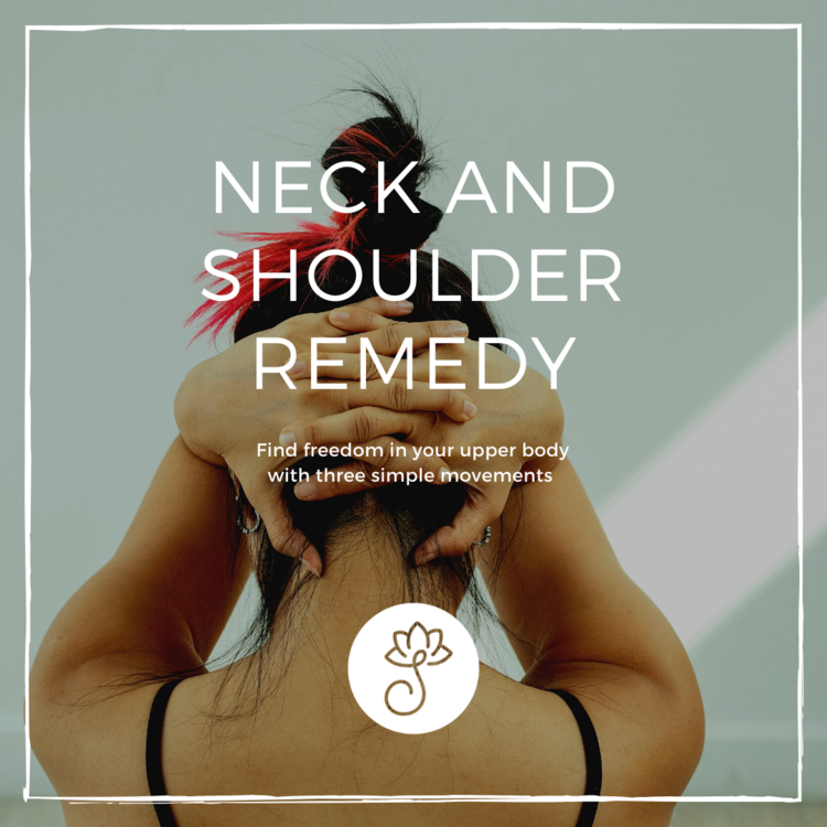 neck shoulder remedy