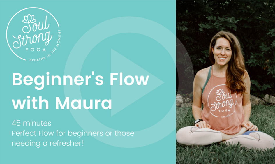 beginner flow yoga video