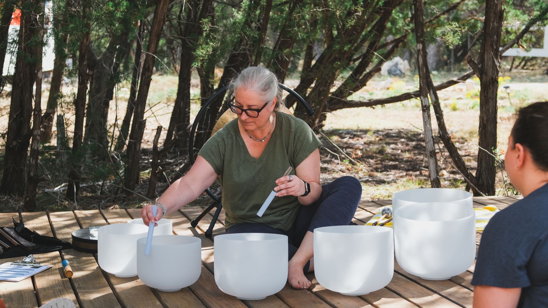 crystal singing bowls