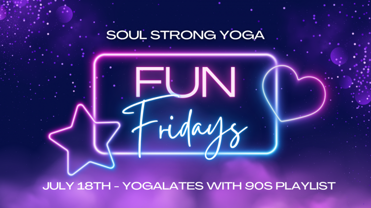 fun friday Yogalates with 90s Playlist