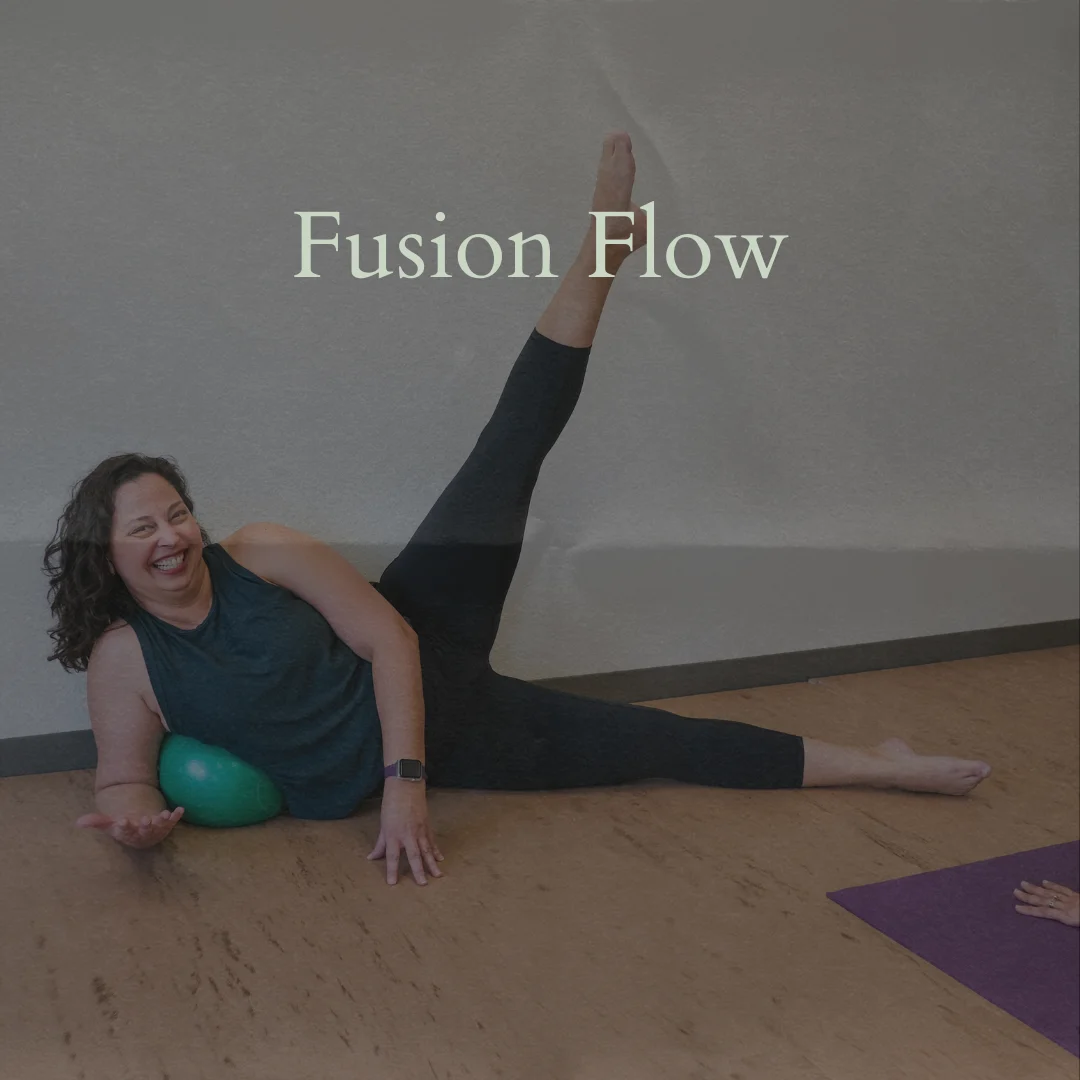 Fusion Flow yoga and Pilates class at Soul Strong Yoga
